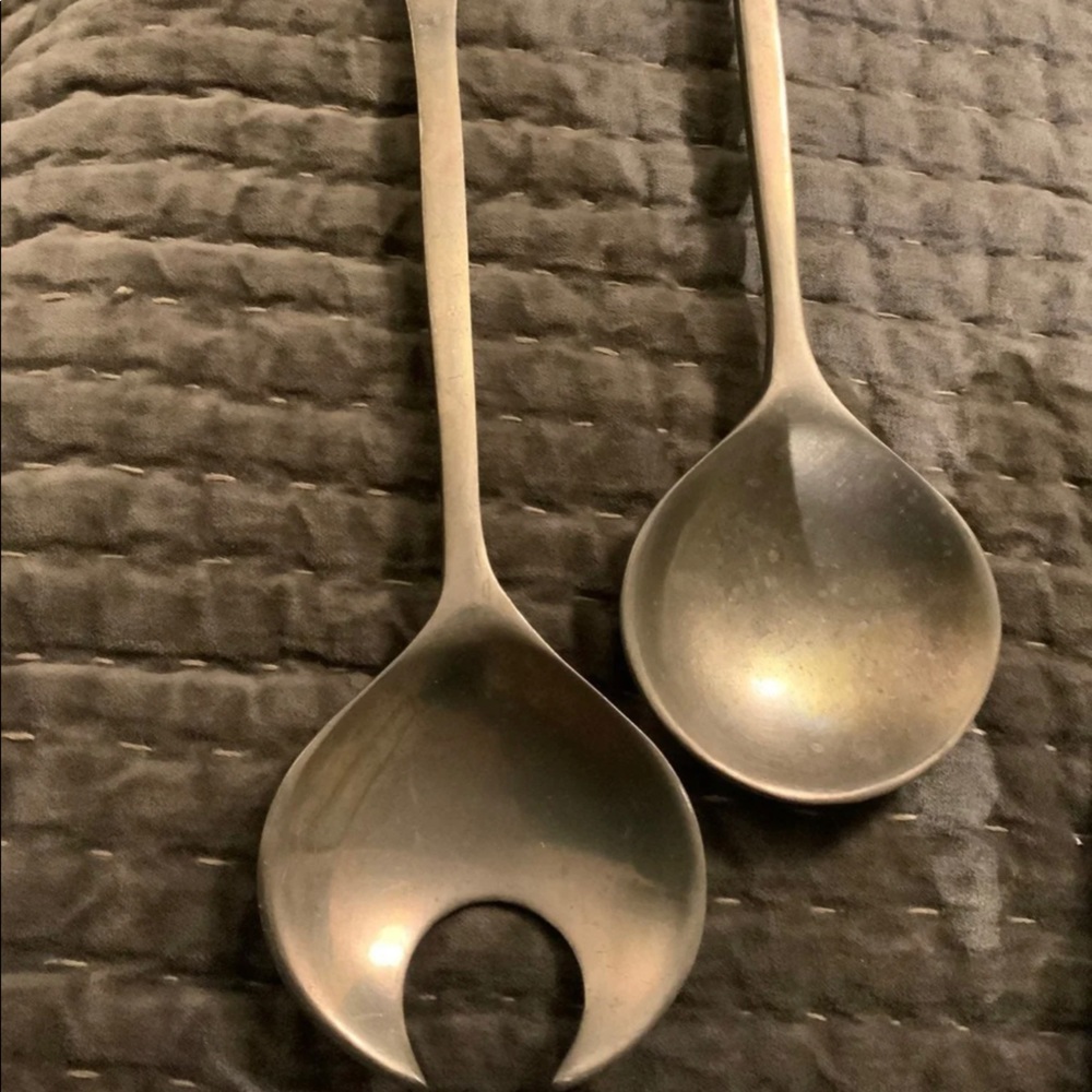 Vintage Mariposa Salad Serving Set